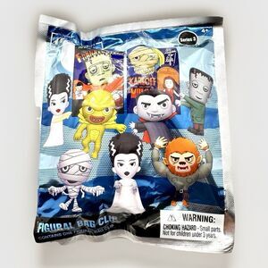 Universal Monsters Series 3 Figural‎ Bag Clip Blind Bag NEW Sealed